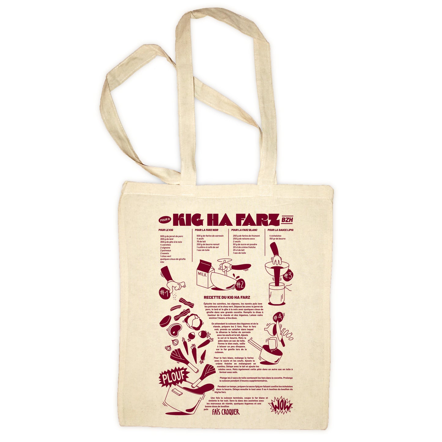 TOTE BAG KIG HA FARZ