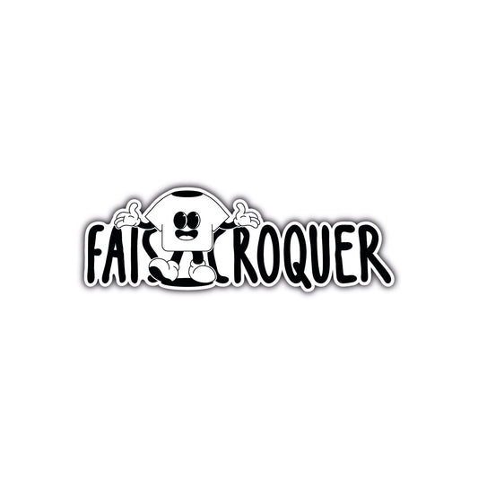 8 STICKERS FAIS CROQUER