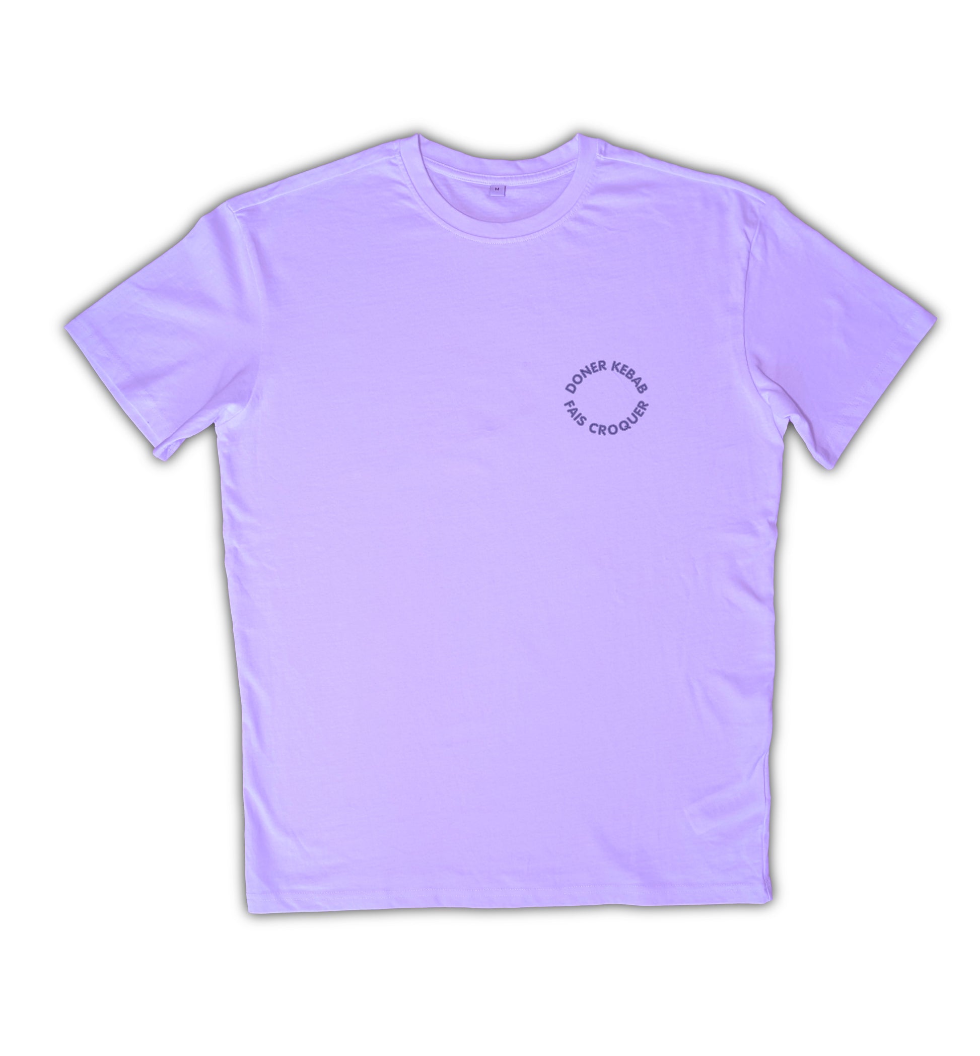 Tee-shirt Doner Kebab violet face – textile 100% coton – Fais Croquer