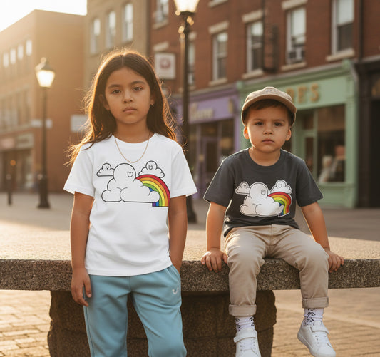 TEE-SHIRT ENFANT NUAGE